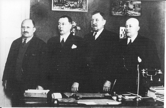 Emil Björk, Eliel Sandbacka, M.A.Slotte, Hugo Sandbacka